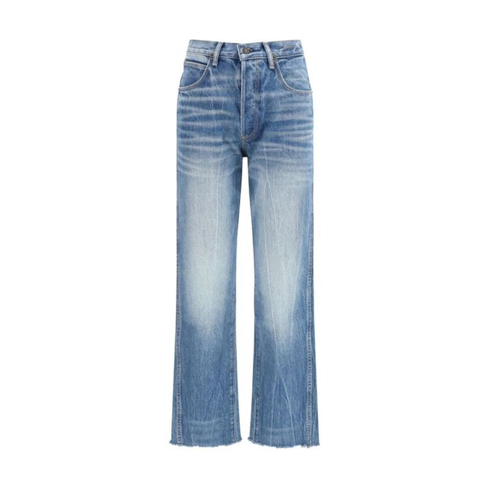 Tom Ford Blue Cotton Bootcut Women's Jeans